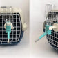 Choco Nose Patented No-Drip Water Bottle/Feeder for Puppies/Toy-Small Breed Dogs/Rabbits/Cats/Chinchillas and Other Small Pets and Animals - for Cages or Crates 10.2 oz. Nozzle 13mm, Aqua (C528)