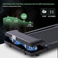 Walking Pad with Handle Bar, Folding Treadmill with Handles for Home Small Spaces, Compact Walking Pad Treadmill with Handle, 3.5HP Electric Portable Treadmills for Home, 400LBS Capacity