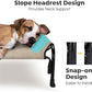 Veehoo XL Outdoor Elevated Dog Bed, Raised Dog Cot for Extra Large Dogs, Cooling Washable Waterproof Pet Hammock Beds with Slope Headrest, Breathable Mesh and Sturdy Frame, X-Large, CWC2204
