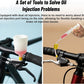 Brake Bleed Kit,Bicycle Hydraulic Brake Bleed Kit Including 150ML Mineral Oil for Shimano,TEKTRO, TRP Hydraulic Disc Brakes