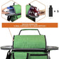 opux Lunch Box for Men, Adult Lunch Box Cooler, Insulated Lunch Bag Women, Dual Compartment Lunchbox for Work, Leakproof Double Decker Lunch Bag, Soft Lunch Pail Tote Boys Girls Kids School, Green