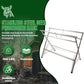 Deer Game Hunting Hoist Processing Rack Stand, Skinning Station Equipment Hide Tools for Hog Goat Sheep Boar Animal Field Dressing Cleaning Butchering