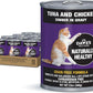 Dave's Pet Food Grain Free Wet Cat Food (Tuna & Chicken Dinner in Gravy), Naturally Healthy Canned, Added Vitamins & Minerals, Wheat & Wheat Gluten-Free, 13 oz (12 Pack)