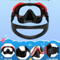 W WSTOO Kids Swim Goggles with Nose Cover,Snorkel Diving Swimming Mask for Youth 5-15,HD 3-Window Wide Vision Anti-Shattered Lens Anti-Fog&Leak