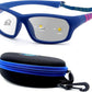 BLUE CUT Sports Protection Goggles, Photochromic Lenses Safety Glasses for Basketball, Pickleball and Outdoor Sports