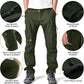 Toomett Men's hiking Snow Pants Skiing Winter Insulated Fleece lined Outdoor Water Repellent camping,walking,fishing