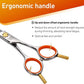 Fenice Peak 6'' Small Straight Scissors Lightweight Dog and Cat Grooming Scissors with Safety Round Tip JP440C Stainless Steel Sharp Blades for Body Facial Nose Ear and Paw Hair Easy Use