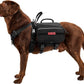 Onetigris Dyno Outdoor Dog Harness With Pockets, Front Range Pack, Backpack With Handles, Saddle Bag Hiking Vest, Tactical Service Canine EDC Pack Set