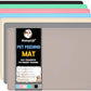 MateeyLife Dog & Cat Food Water Mat for Floors Waterproof, Nonslip Pets Bowl Feeding Mats with Raised Edges, Silicone Matt Tray for Messy Drinkers, 24"x16", Taupe