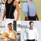 Insta Slim -Made in USA- Compression Tank-Top Shapewear for Men. Tummy Control Slimming Body-Shaper for Belly & Back Support