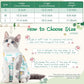 Nuanchu 3 Pieces Cat Recovery Suit Kitten Recovery Suit E-Collar Alternative for Cats and Dogs Abdominal Skin Anti Licking Pajama Clothes Sets(Cute Pattern,Small)
