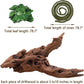 Hamiledyi Reptile Driftwood Decoration Natural Coral Driftwood Branches for Aquarium Reptiles Trunk Log Ornament Bendable Jungle Climbing Vines Decor for Bearded Dragon Lizad Amphibian Fish Tank