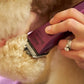 WAHL Professional Animal Bravura Lithium Ion Clipper - Pet, Dog, Cat, and Horse Corded/Cordless Clipper Kit, Purple (41870-0423)