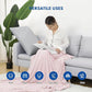 HOMFINE Cooling Blankets for Hot Sleepers - Summer Blanket Thin Lightweight Breathable Soft Double Side Enhanced Cooling for Bed Couch Sofa, Keep Cool for Night Sweats (Pink, 108 x 90 inches)
