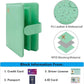 Melsbrinna Rfid Passport Holder for Travel women/Men, Cute Passport Wallet Rfid Blocking Card Slots, Rfid Passport Cover/CaseTravel Wallet, Passport Book Holder (1, Green3)