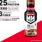 Muscle Milk Genuine Protein Shake, Chocolate, 14 Fl Oz Bottle, 12 Pack, 25g Protein, Zero Sugar, Calcium, Vitamins A, C & D, 6g Fiber, Energizing Snack, Workout Recovery, Packaging May Vary