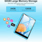 64GB Mp3 Player with Bluetooth 5.3 Blue, SWOFY M4 Music Player with 2.4" Touch Screen, HD Speaker FM Radio, Recording Support up 128GB