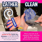 Bodhi Dog Shampoo Brush - Pet Grooming & Bath Supplies for Cats and Dog Bath Brush for Long & Short Hair - Premium Scrubber for Shower, Bathing & Massage - (One Pack, Pink)