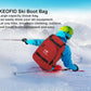 KEOFID 50L Ski Boot Bag Backpack, Waterproof Ski Bag, Travel Backpack for Ski Helmet, Snowboard