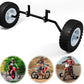 Dirt Bike Training Wheels, Adjustable Height Training Wheels Compatible with XR50 CRF50 Z50 Z50R, Razor MX125 MX400 MX500 MX500, Yamaha PW50 TTR50, and Most 50CC 49cc Motorcycles