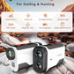 Golf Rangefinder with Slope - 1300/1500 Yards Laser Range Finder for Golf & Hunting, 7X Magnification, High-Precision Flag Locking Vibration, Rechargeable, IP54 Waterproof, Built-in Magnetic Strip