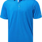 Golf Shirts for Men - Moisture Wicking Short Sleeve Performance Sport Casual Striped Collared Mens Polo Shirt