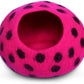 Woolygon Premium Felt Cat Cave Bed - Polka Dot Series - Wool Kitty Beds Handcrafted Kitten Caves Bed for Indoor Cats - Eco-Friendly Merino Wool, Foldable Cat Hideaway Cat Houses (Pink/Black Dots)