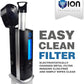 B-1000 Permanent Filter Ionic Air Purifier Pro Ionizer with UV-C, New (Black)
