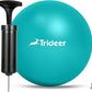 Trideer Pilates Ball - 7-8 inch with Pump, Small Core Ball for Yoga, Barre, Physical Therapy
