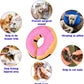 Katoggy Inflatable Dog Cone Collar for Dogs & Cats - Soft, Adjustable Blow-up Donut E-Collar for Small, Medium & Large Pets