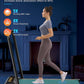 340lb Capacity Walking Pad Treadmill with 12% Incline, Big LED Display Under Desk Treadmill Support Full Manual/3-Preset Countdown/App Mode, Portable Treadmills for Small Spaces