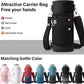 Insulated Water Bottle | Thickened Stainless Steel Vacuum Metal | Portable Sports Water Jug for Gym and Hiking with Straw, Carrier Bag, Handle Strap | BPA-Free 40 oz
