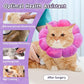 Dog Cat Surgical Recovery Cone Dog Protective Collar, Pet Recovery E-Collar Soft Neck Cone to Stop Licking Wound for Cats & Kittens Small Dog After Surgery
