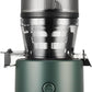 Hurom H320 Cold Press Juicer Machine, Easy to Clean Masticating Slow Juicer, Coarse Strainers, Self-Feeding, Hands Free, Family Size, Quiet Motor, Easy Assembly (Kale/Dark Green)