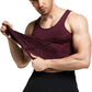 GKVK Mens Slimming Body Shaper Vest Shirt Abs Abdomen Slim