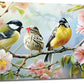 Large Birds Wall Art for Living Room Spring Flower Nature Art Big Space Size Framed Bedroom Office Canvas Prints Pictures Painting Artwork Office Bedroom Home Decor 60"x30"