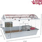 Living World - Deluxe Hybrid Habitat, Large - Rabbit, Guinea Pig, Chinchillas, and Small Animal Cage