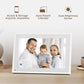 10.1" Digital Calendar Chore Chart – 1080P Full HD Interactive Touchscreen, Smart Family Planner, Hearth Display Digital Wall & Desk Mountable for Seamless Scheduling