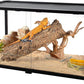 50 Gallon Reptile Tank, Glass Reptiles Terrarium 36" x 18" x 18", Sliding Door, Top Ventilation, Cable Pass, Humidify Hole, Glass Reptile Cage Habitat for Bearded Dragon, Lizard, Snake, Gecko