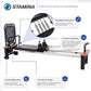 Stamina Products AeroPilates Reformer Workout Machine for Home Gym, 300 lb Capacity
