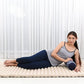 Leewadee Small Yoga Bolster – Shape-Retaining Cervical Neck Roll, Tube Pillow for Comfortable Reading, Kapok Filling, 22 x 6 x 6 inches