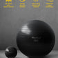 Yoga Ball for Exercise, Pilates Set, 4 Sizes Fitness Ball for Workout, Birthing, Pregnancy, Physical Therapy- Pump Included