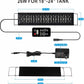 Advanced 7-Row LED Aquarium Light, Easy Setup Controller, Auto On Off Full Spectrum Fish Tank Light, 24/7 Lighting Cycle, 8 Colors, 10 Level Dimming, 26W for 18"-24" Freshwater Planted Tank