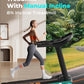 Treadmill for Home, 3.0HP Folding Treadmill with Incline, 300 lbs Capacity, Bluetooth & Heart Rate Sensor, Space-Saving Design