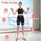 HOTSWEAT Waist Twister, Exercise Twist Boards Twisting Waist Machine for Women Belly Fat, Noiseless Ab Twister Machine with Resistance Bands, Waist Sculptor for Home Gym