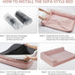 BFPETHOME Orthopedic Dog Beds for Large Dogs-Waterproof Sofa Dog Bed with Removable Washable Cover, Large Dog Bed with Waterproof Lining and Nonskid Bottom,Pet Bed for Large Dogs
