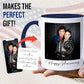 Ship Next Day Custom Mug Design Your Own Photo Text Personalized Picture Gifts for Women Men Customized Gifts Idea Personalized Coffee Mugs 11oz Dark Blue Handle