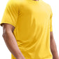 MIER Men's Dry Fit Workout T-Shirts Athletic Running Tee Short Sleeve Crew Neck Gym Tops, Polyester, Moisture Wicking