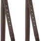 Exion FlexiStrong Stirrup Leathers for English Saddle | Ultra-Soft Cow Calfskin with Nylon Core | 1” Wide Stirrup Leathers for Daily Use | Sizes 48" to 62" | Black, Brown