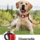 TagME Airtag Dog Collar,Waterproof Reflective Pet Collar with Airtag Holder,Soft Padded and Double D-Rings for Large Dogs,Red